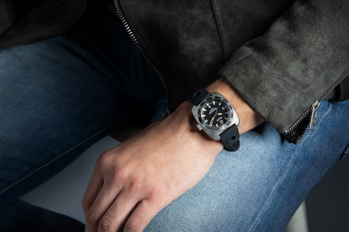 アレス ALSTA ORCA STRAP - Durable Silicone Watch Strap